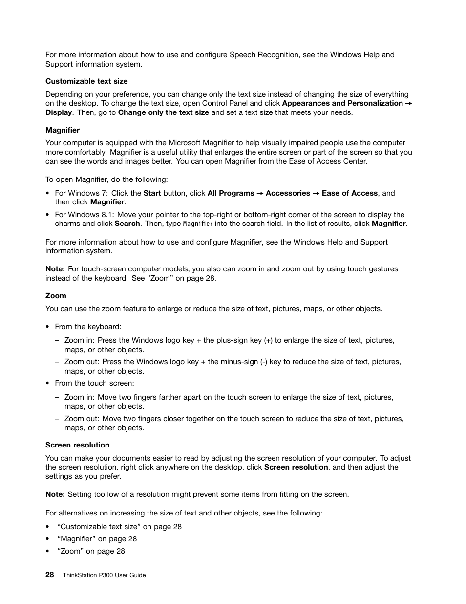Lenovo ThinkStation P300 User Manual | Page 40 / 150