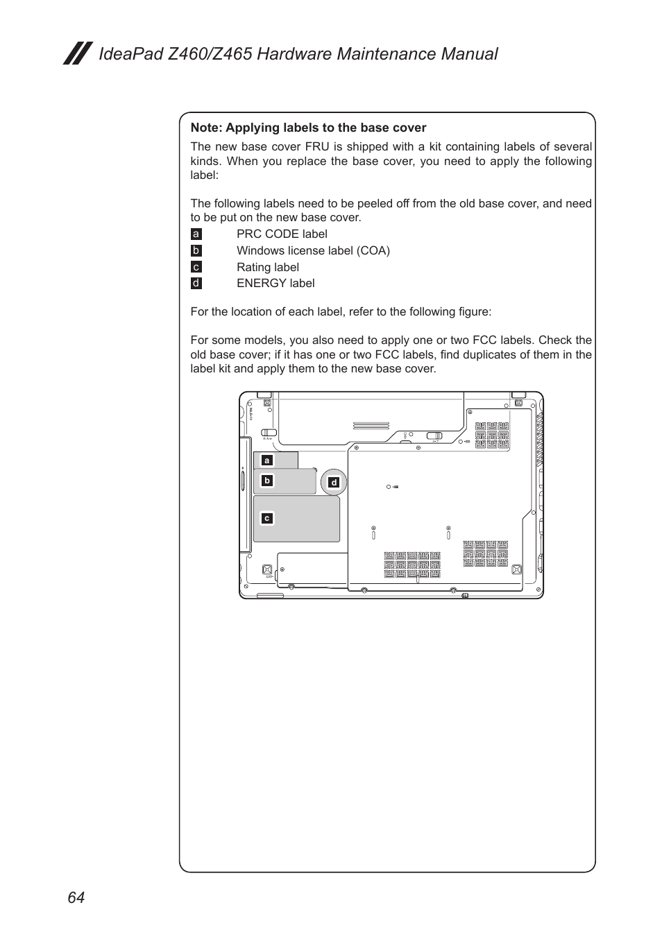 Lenovo IdeaPad Z460 User Manual | Page 68 / 92