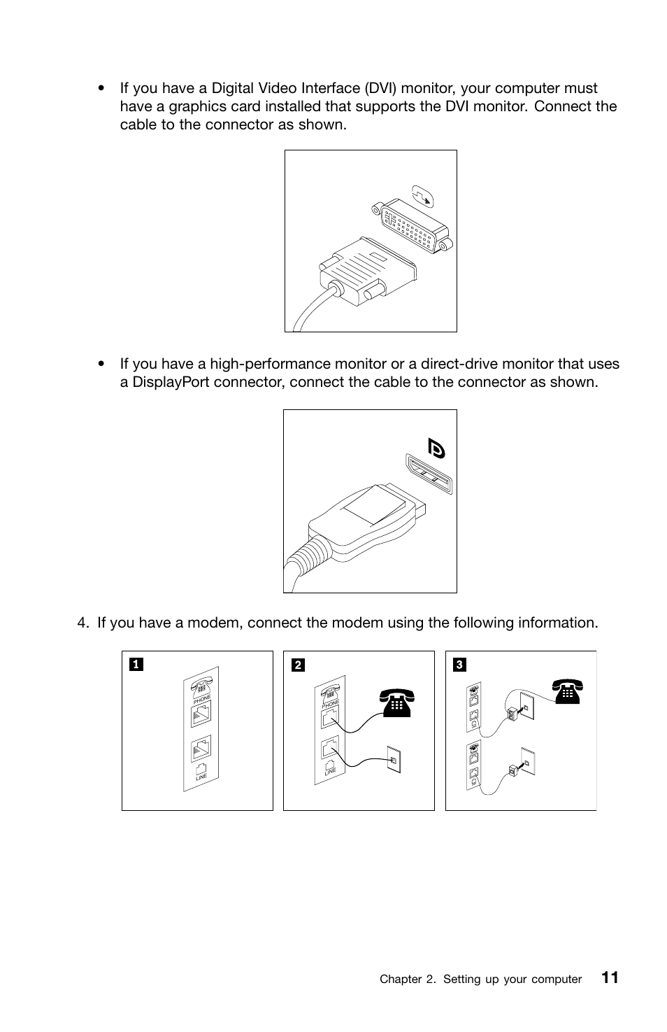 Chapter 2. setting up your computer | Lenovo ThinkStation E30 User Manual | Page 15 / 44