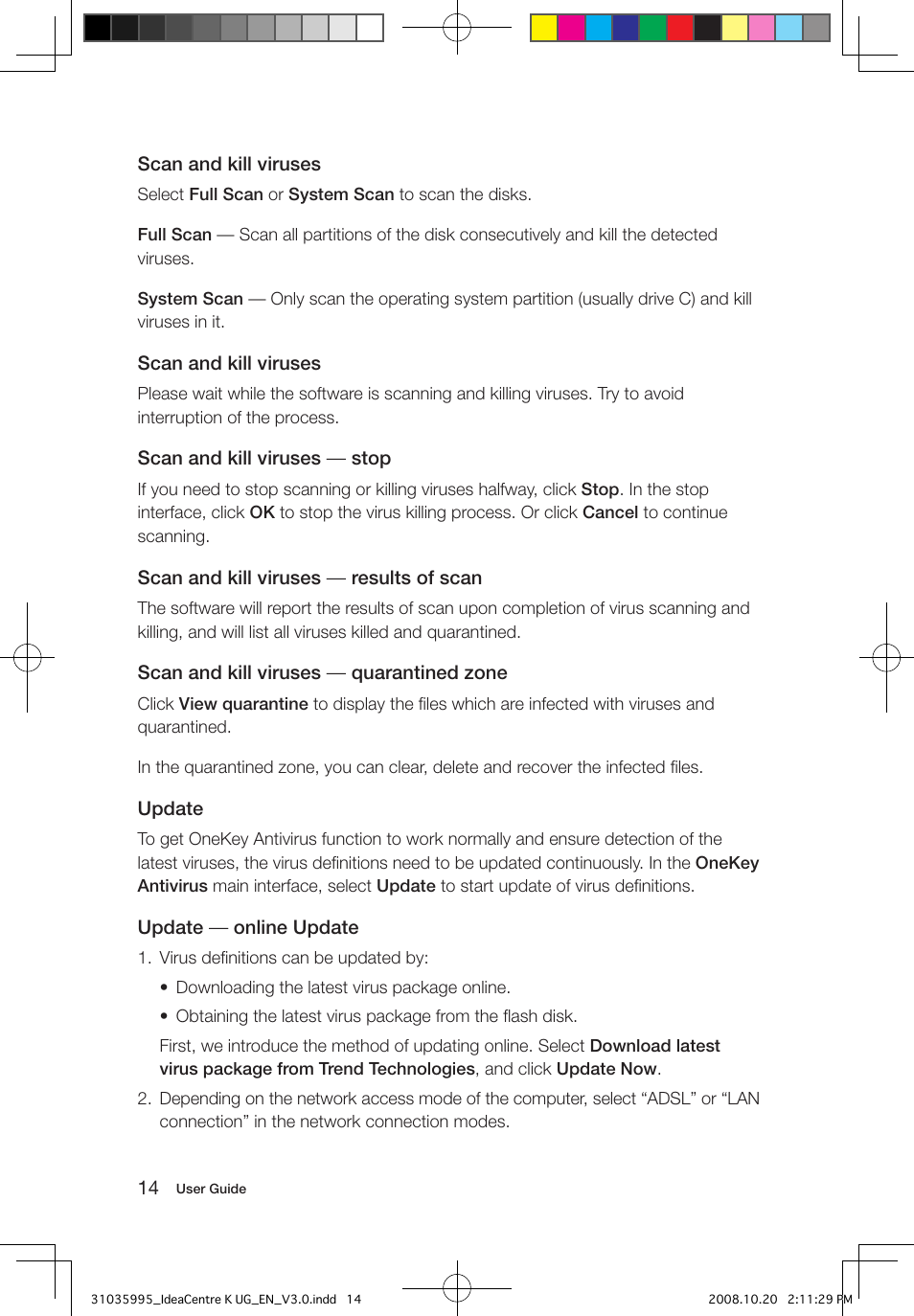 Lenovo IdeaCentre K230 User Manual | Page 19 / 41