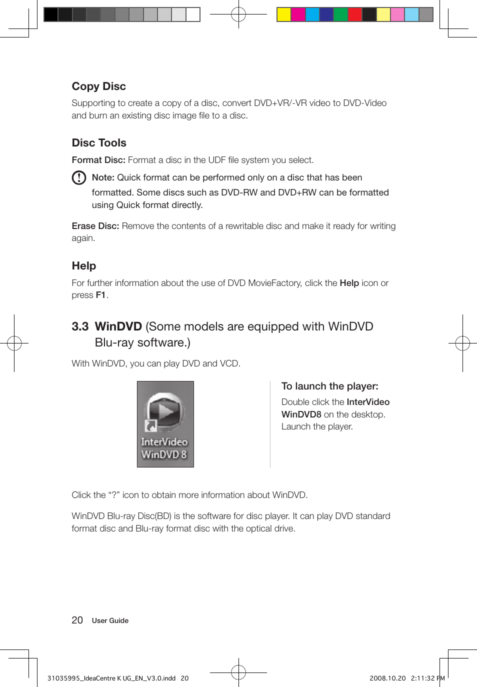 Lenovo IdeaCentre K230 User Manual | Page 25 / 41
