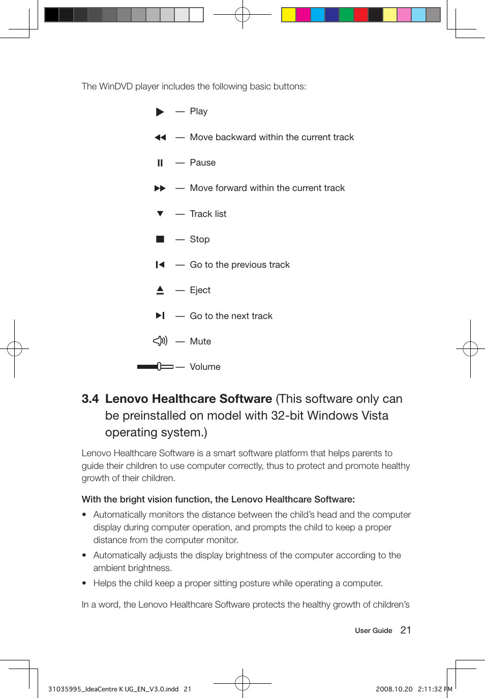 Lenovo IdeaCentre K230 User Manual | Page 26 / 41