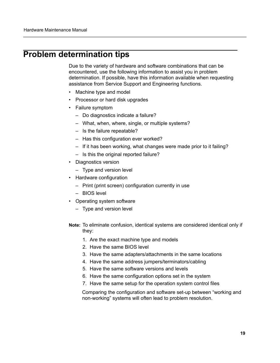 Problem determination tips | Lenovo D400 Desktop IdeaCentre User Manual | Page 24 / 63