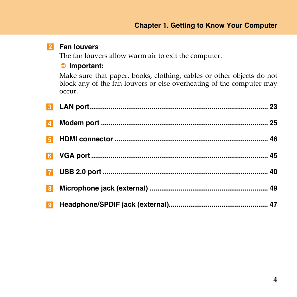 Lenovo IdeaPad Y430 User Manual | Page 13 / 150