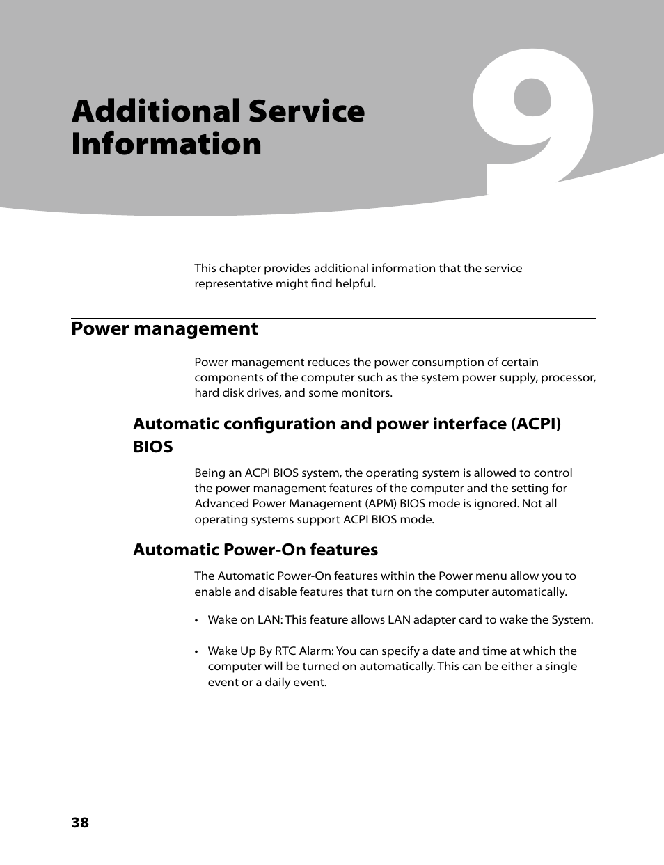 Additional service information | Lenovo IdeaCentre Q110 User Manual | Page 40 / 42