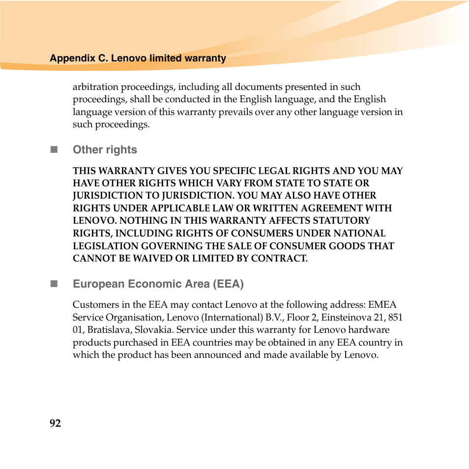 Lenovo IdeaPad U460 User Manual | Page 106 / 143