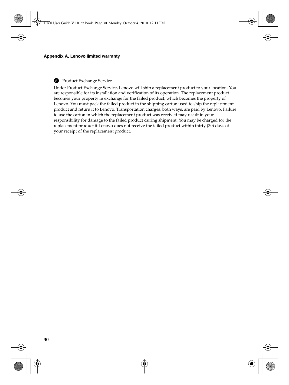 Lenovo IdeaPad U260 User Manual | Page 34 / 42