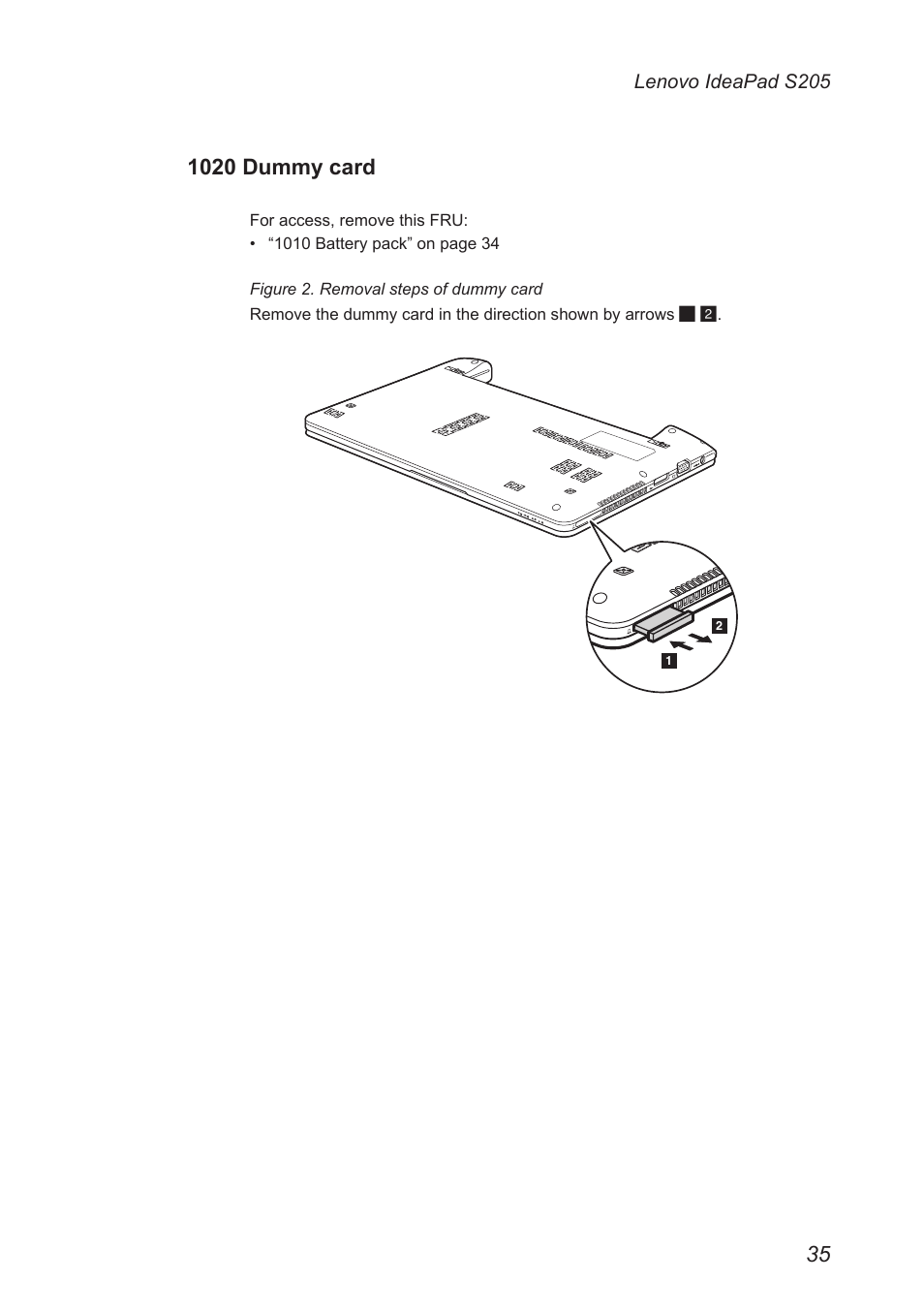 1020 dummy card | Lenovo IdeaPad S205 User Manual | Page 39 / 81