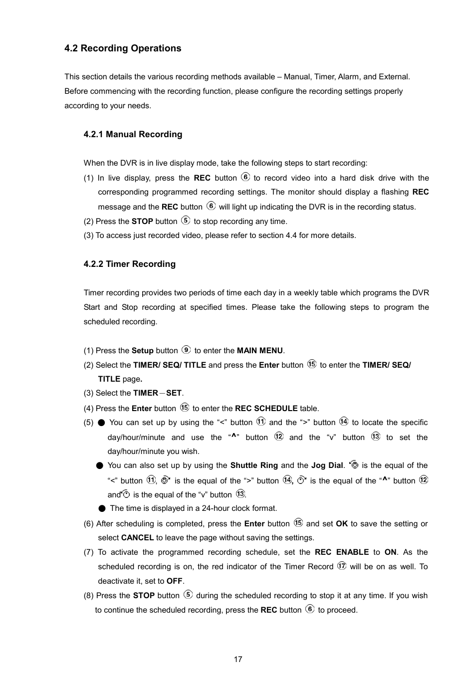 AVE MV DR4000 User Manual | Page 19 / 87