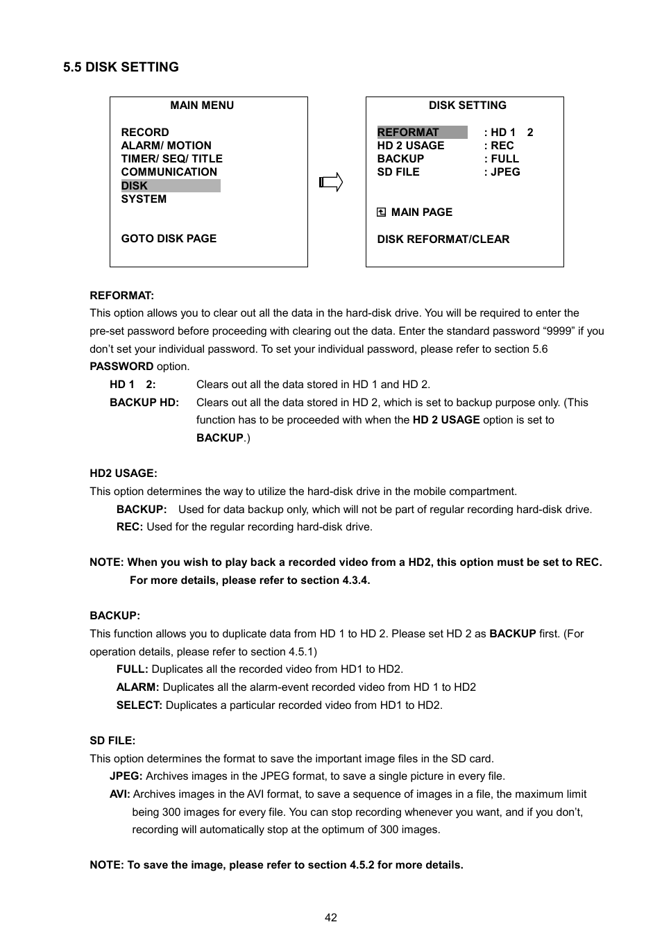 AVE MV DR4000 User Manual | Page 44 / 87