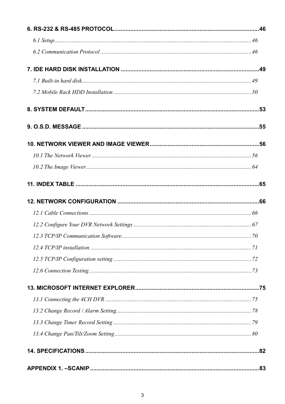 AVE MV DR4000 User Manual | Page 5 / 87