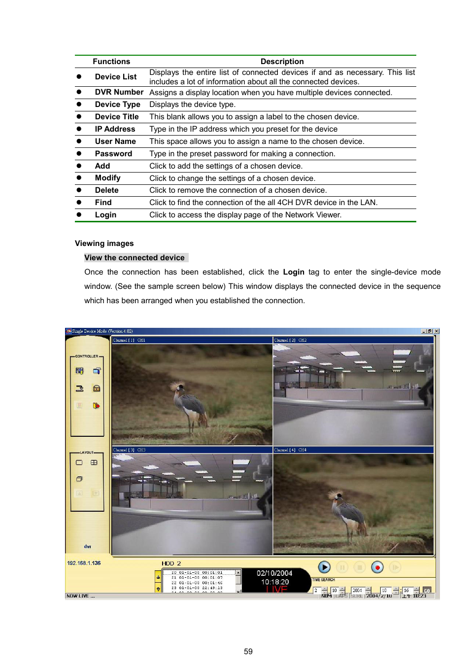 AVE MV DR4000 User Manual | Page 61 / 87