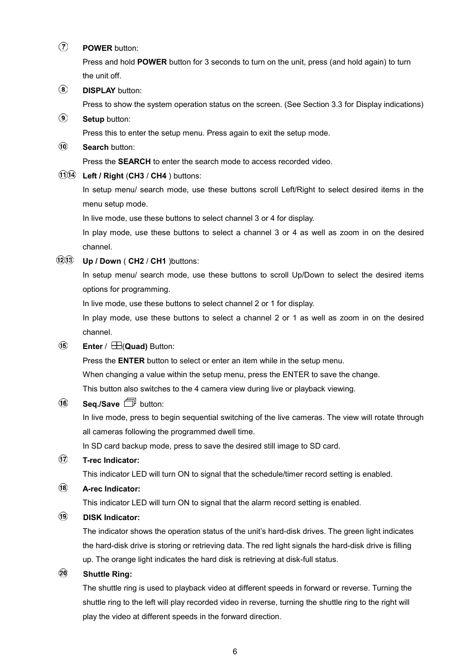 AVE MV DR4000 User Manual | Page 8 / 87