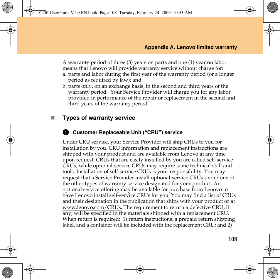 Lenovo IdeaPad Y450 User Manual | Page 117 / 148