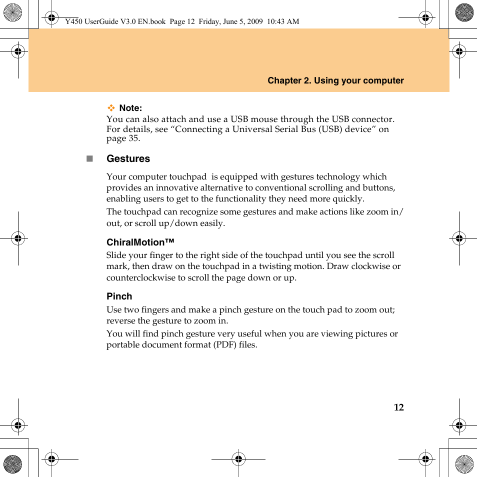 Lenovo IdeaPad Y450 User Manual | Page 21 / 148