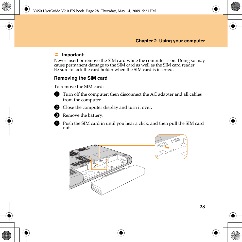 Lenovo IdeaPad Y450 User Manual | Page 37 / 148
