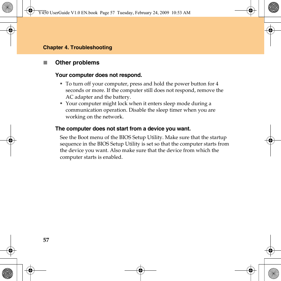 Lenovo IdeaPad Y450 User Manual | Page 66 / 148