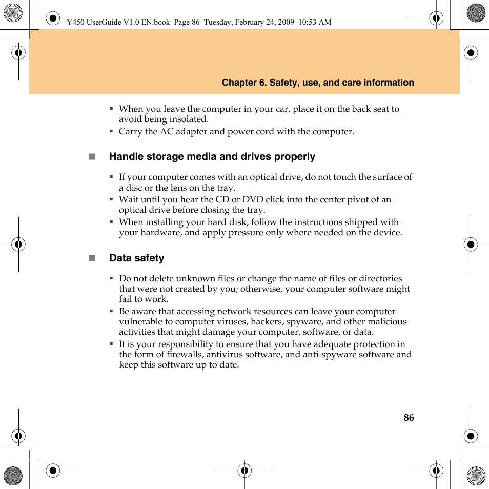 Lenovo IdeaPad Y450 User Manual | Page 95 / 148