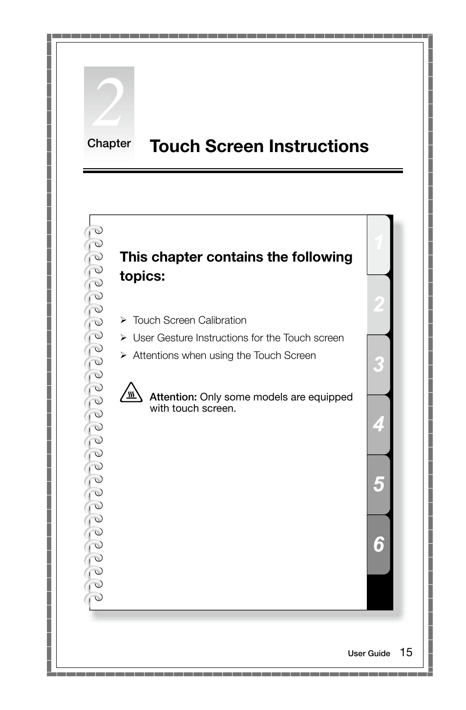 Touch screen instructions | Lenovo IdeaCentre B305 User Manual | Page 20 / 51