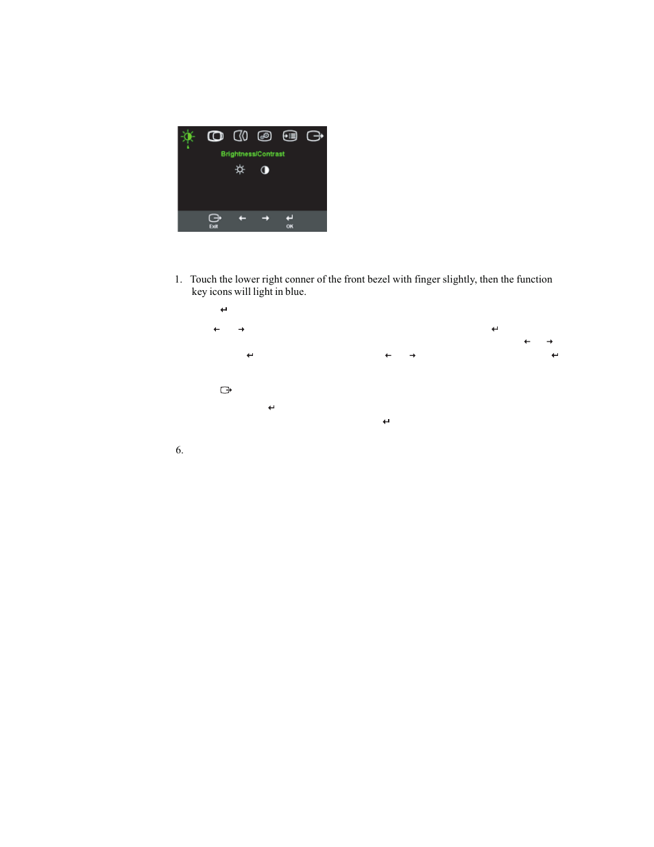 Using the on-screen display (osd) controls | Lenovo L222 Wide Flat Panel Monitor User Manual | Page 13 / 26