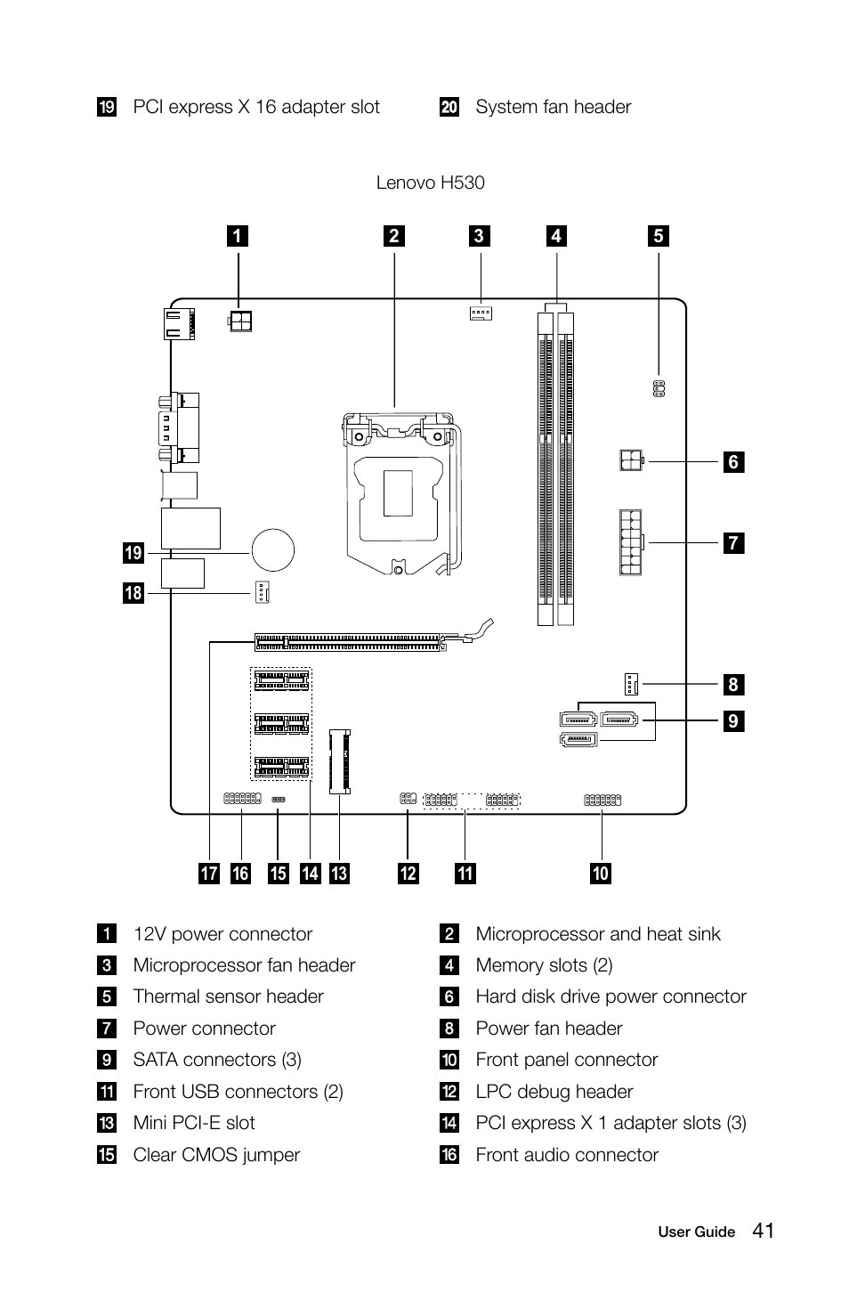 Lenovo H530 Desktop User Manual | Page 46 / 63