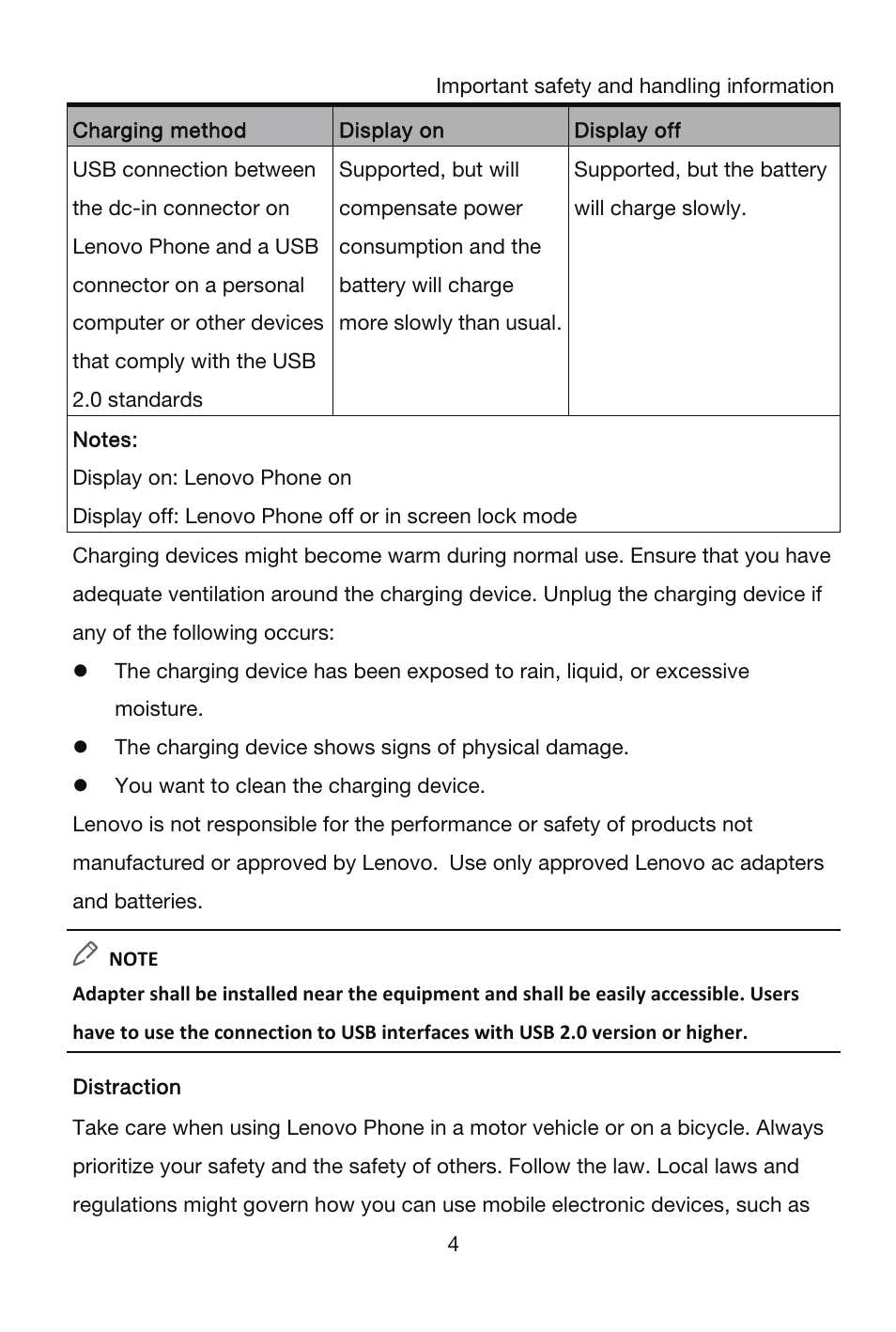 Lenovo S856 Smartphone User Manual | Page 6 / 20