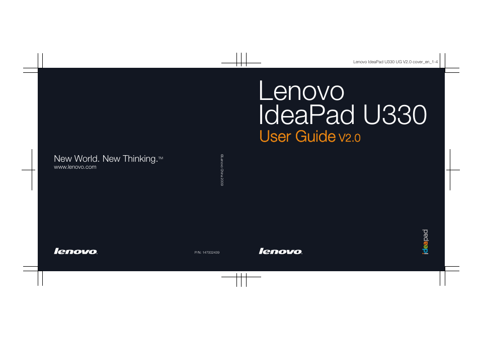 Lenovo ideapad u330, User guide | Lenovo IdeaPad U330 User Manual | Page 135 / 135