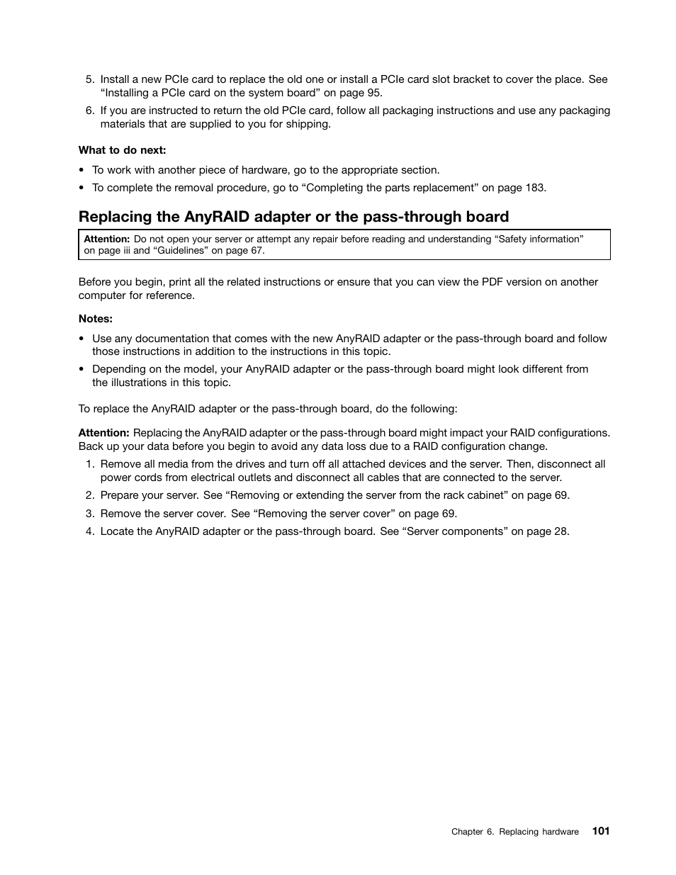 Lenovo ThinkServer RD650 User Manual | Page 115 / 226