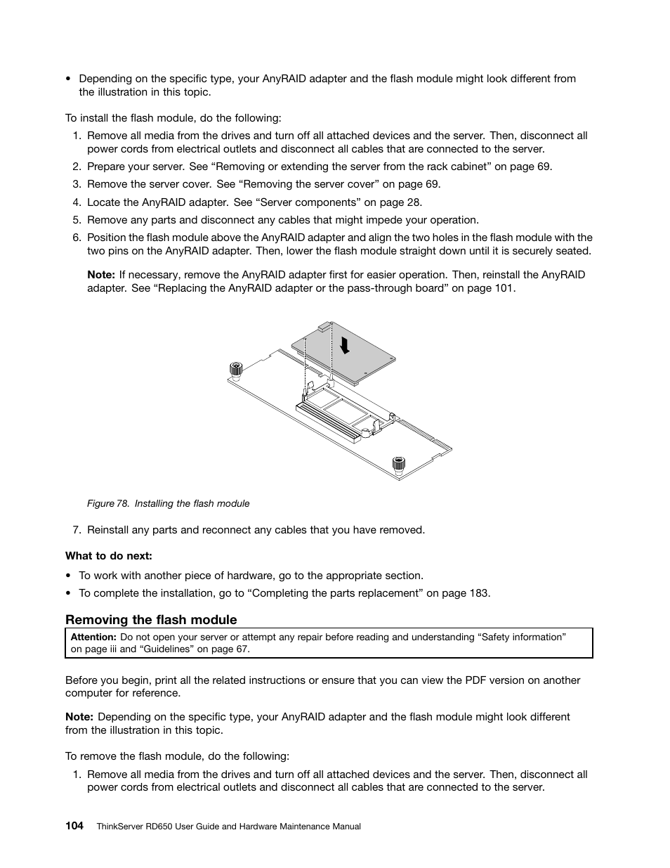 Lenovo ThinkServer RD650 User Manual | Page 118 / 226