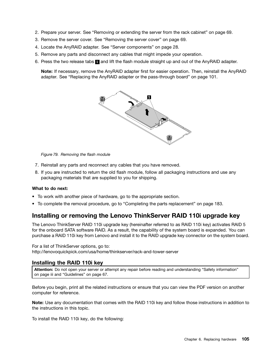 Lenovo ThinkServer RD650 User Manual | Page 119 / 226
