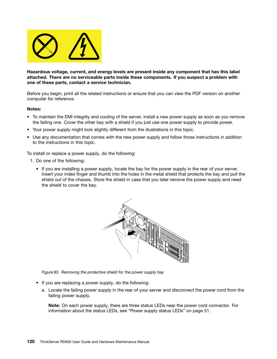 Lenovo ThinkServer RD650 User Manual | Page 134 / 226