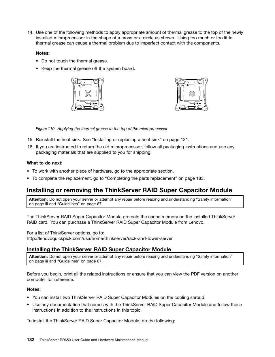 Lenovo ThinkServer RD650 User Manual | Page 146 / 226