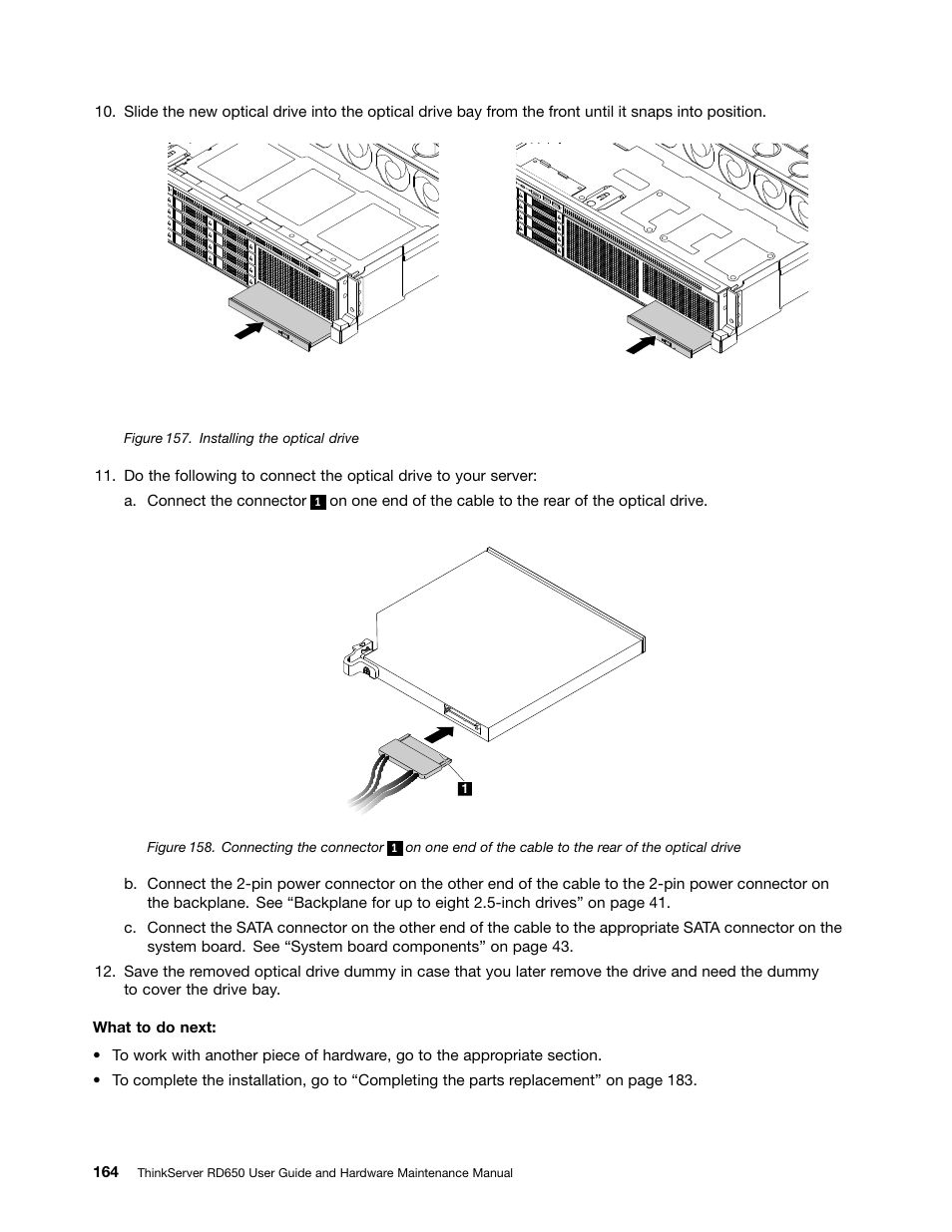 Lenovo ThinkServer RD650 User Manual | Page 178 / 226