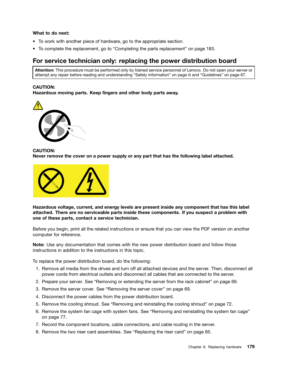 Lenovo ThinkServer RD650 User Manual | Page 193 / 226