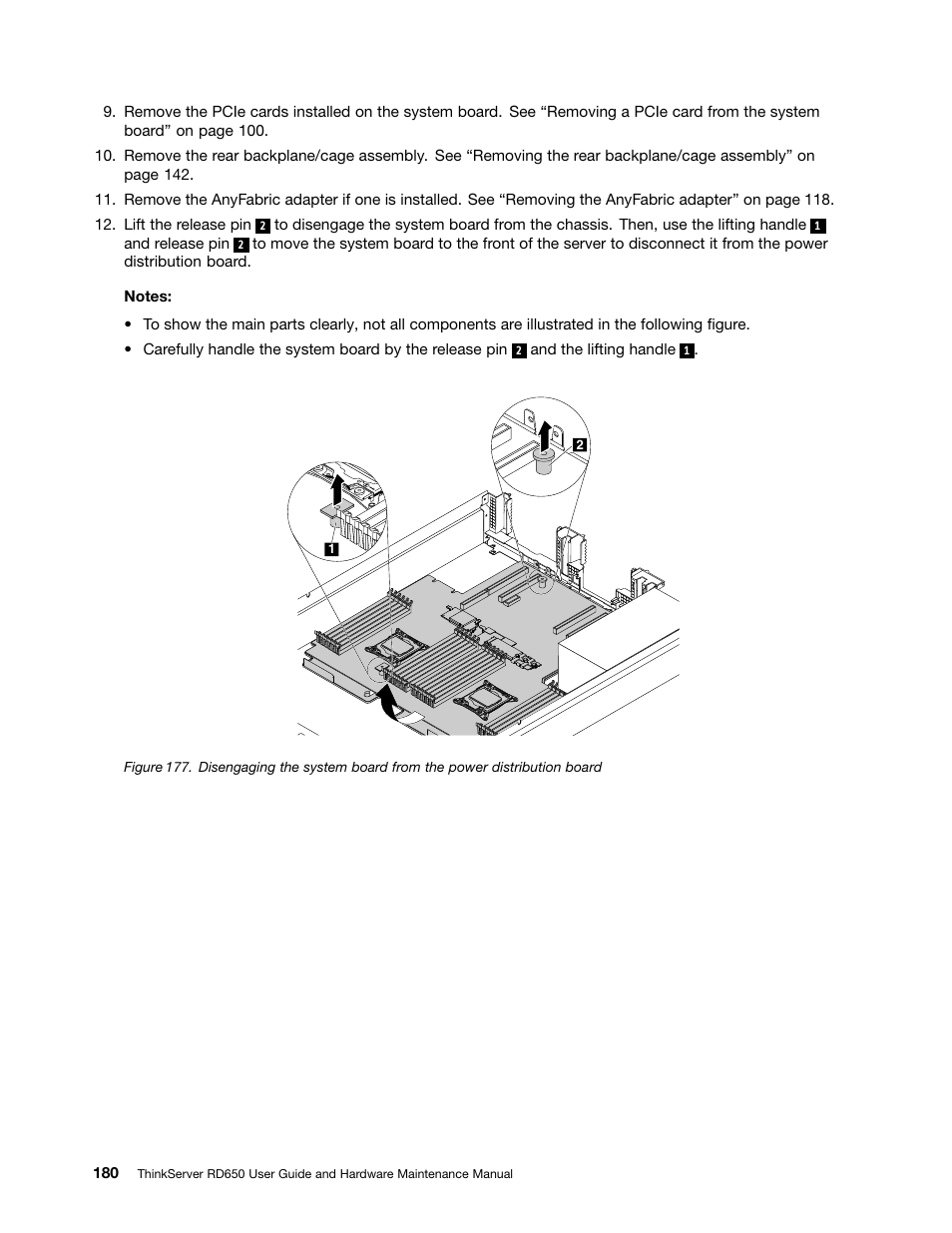 Lenovo ThinkServer RD650 User Manual | Page 194 / 226