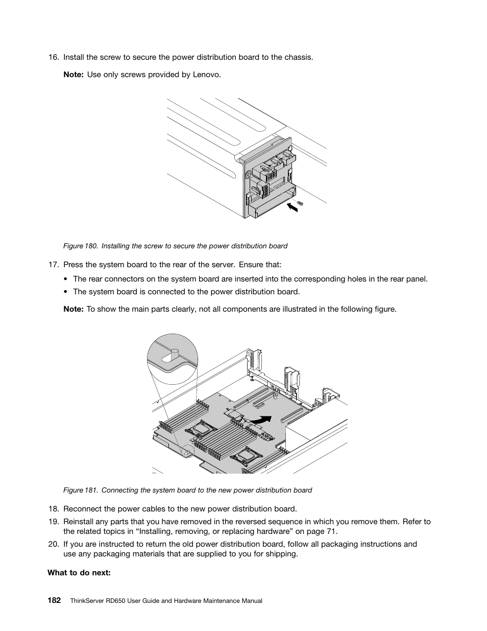 Lenovo ThinkServer RD650 User Manual | Page 196 / 226