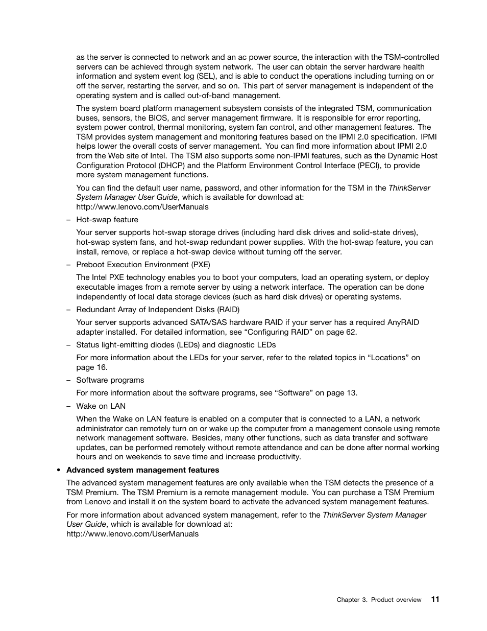 Lenovo ThinkServer RD650 User Manual | Page 25 / 226