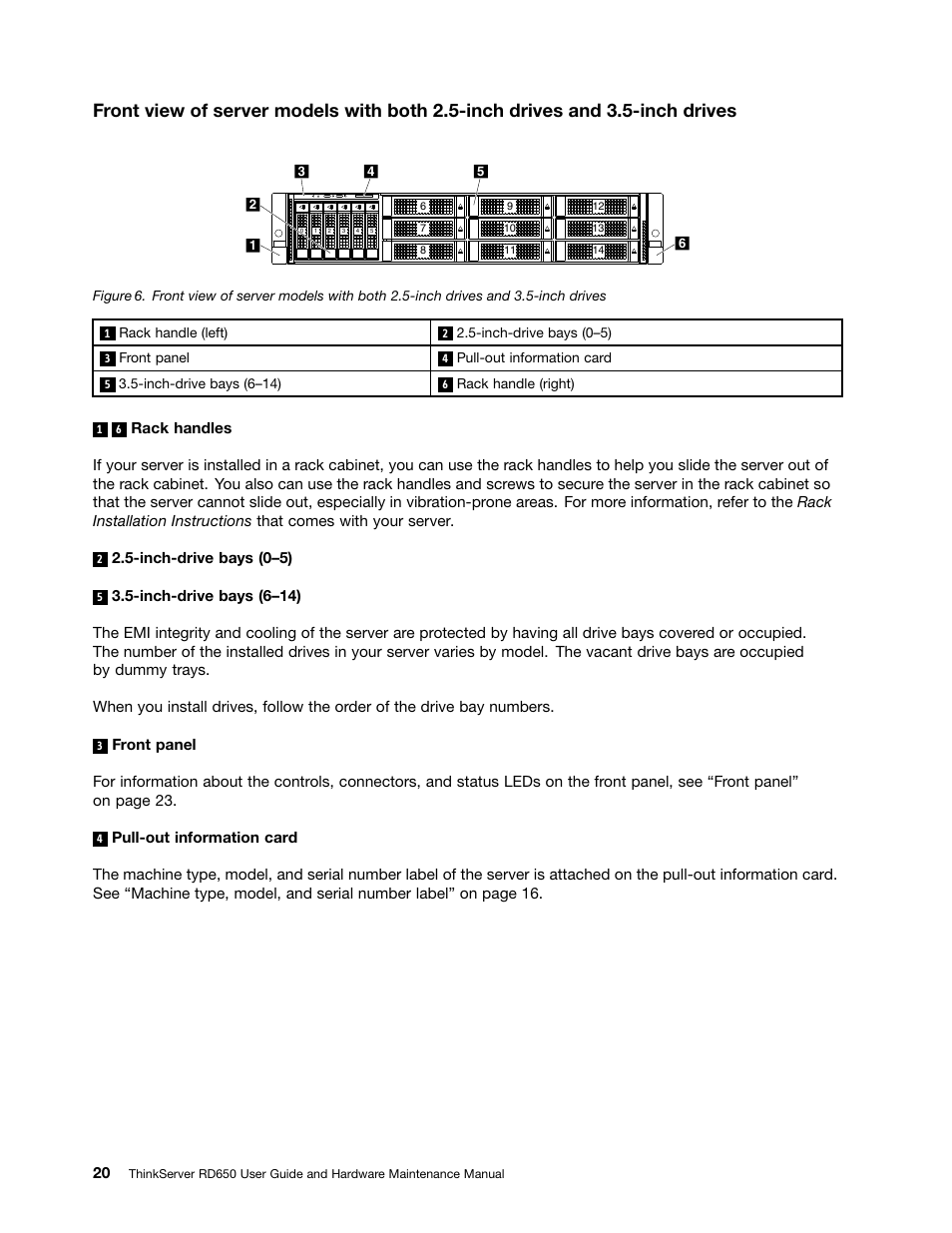 Lenovo ThinkServer RD650 User Manual | Page 34 / 226