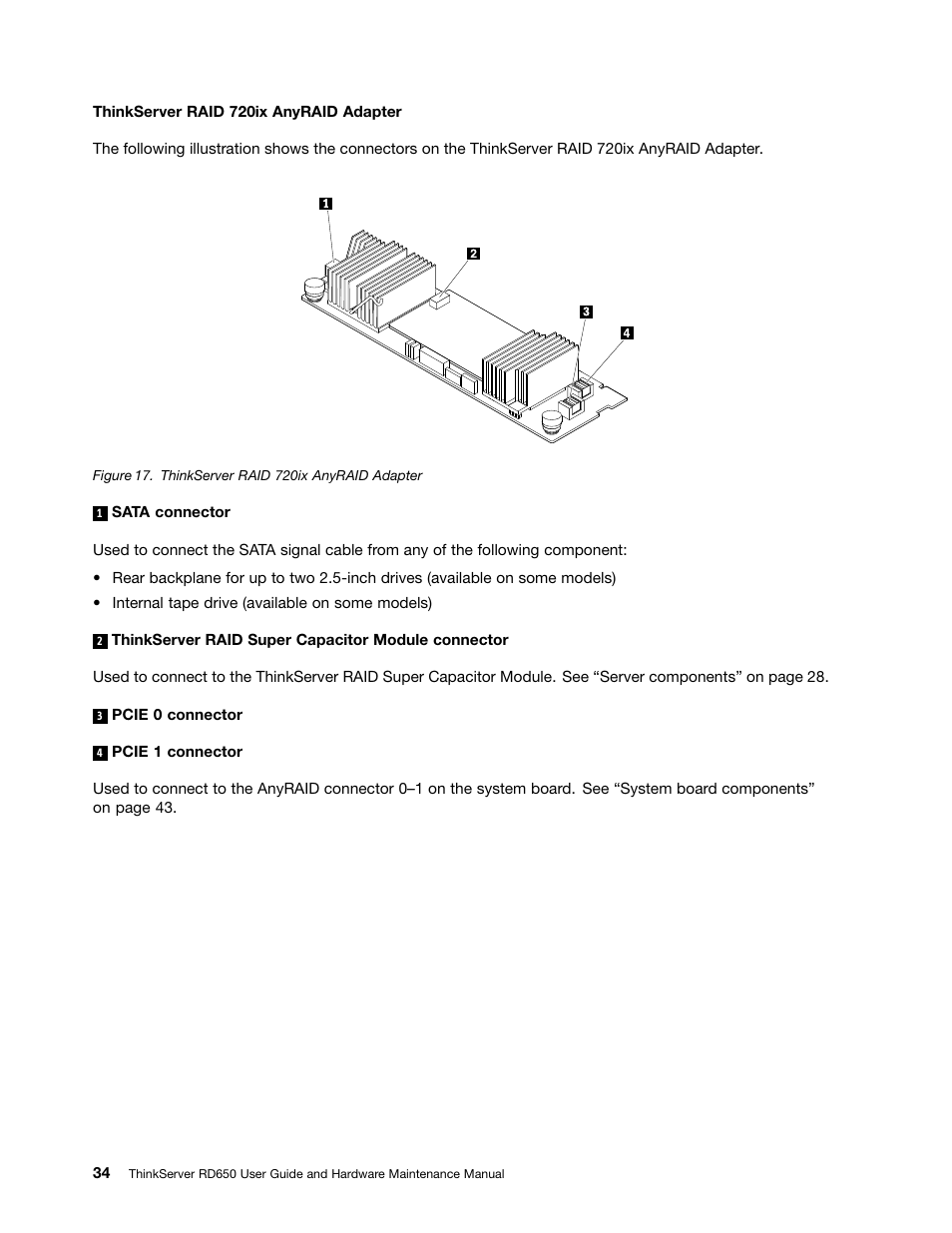 Lenovo ThinkServer RD650 User Manual | Page 48 / 226