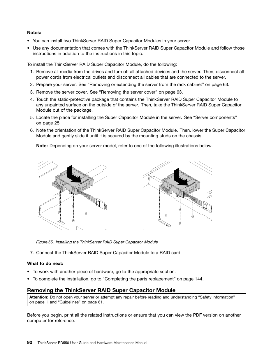 Lenovo ThinkServer RD550 User Manual | Page 104 / 184