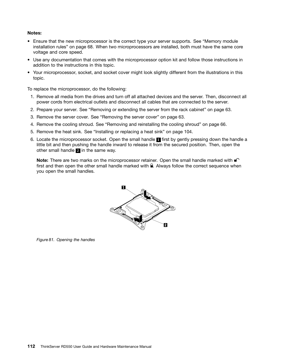 Lenovo ThinkServer RD550 User Manual | Page 126 / 184