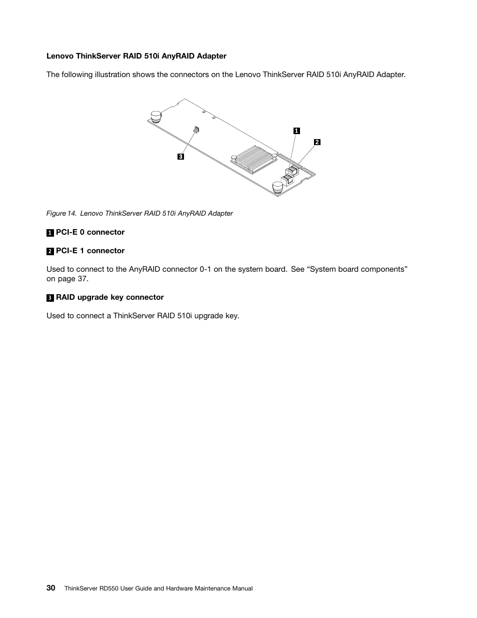 Lenovo ThinkServer RD550 User Manual | Page 44 / 184