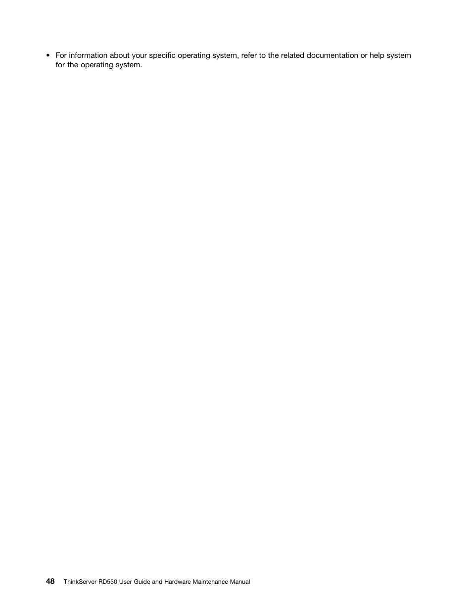 Lenovo ThinkServer RD550 User Manual | Page 62 / 184