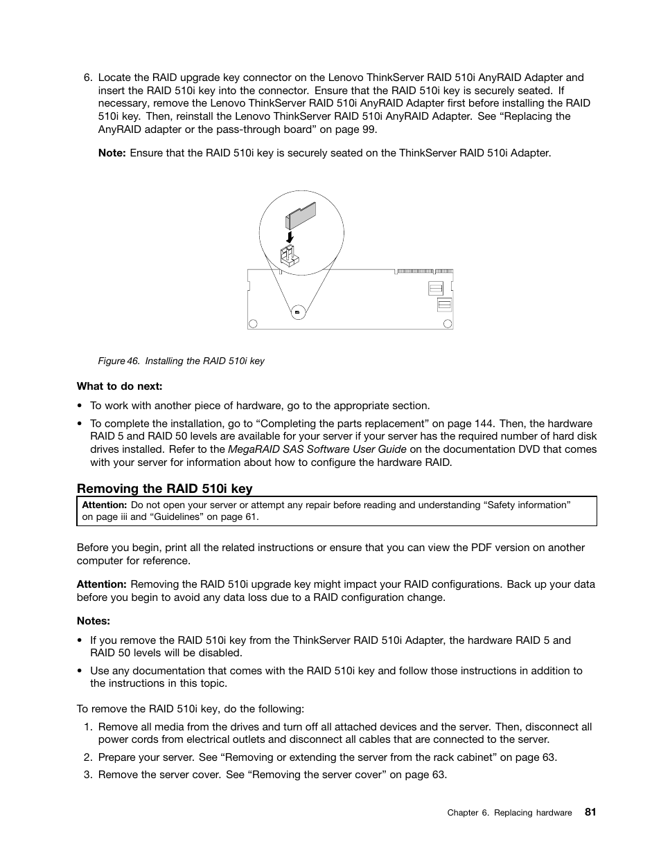 Lenovo ThinkServer RD550 User Manual | Page 95 / 184