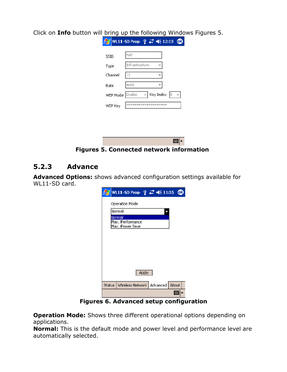 Advance, 3 advance | AmbiCom Wireless LAN SD Card WL11-SD User Manual | Page 13 / 28