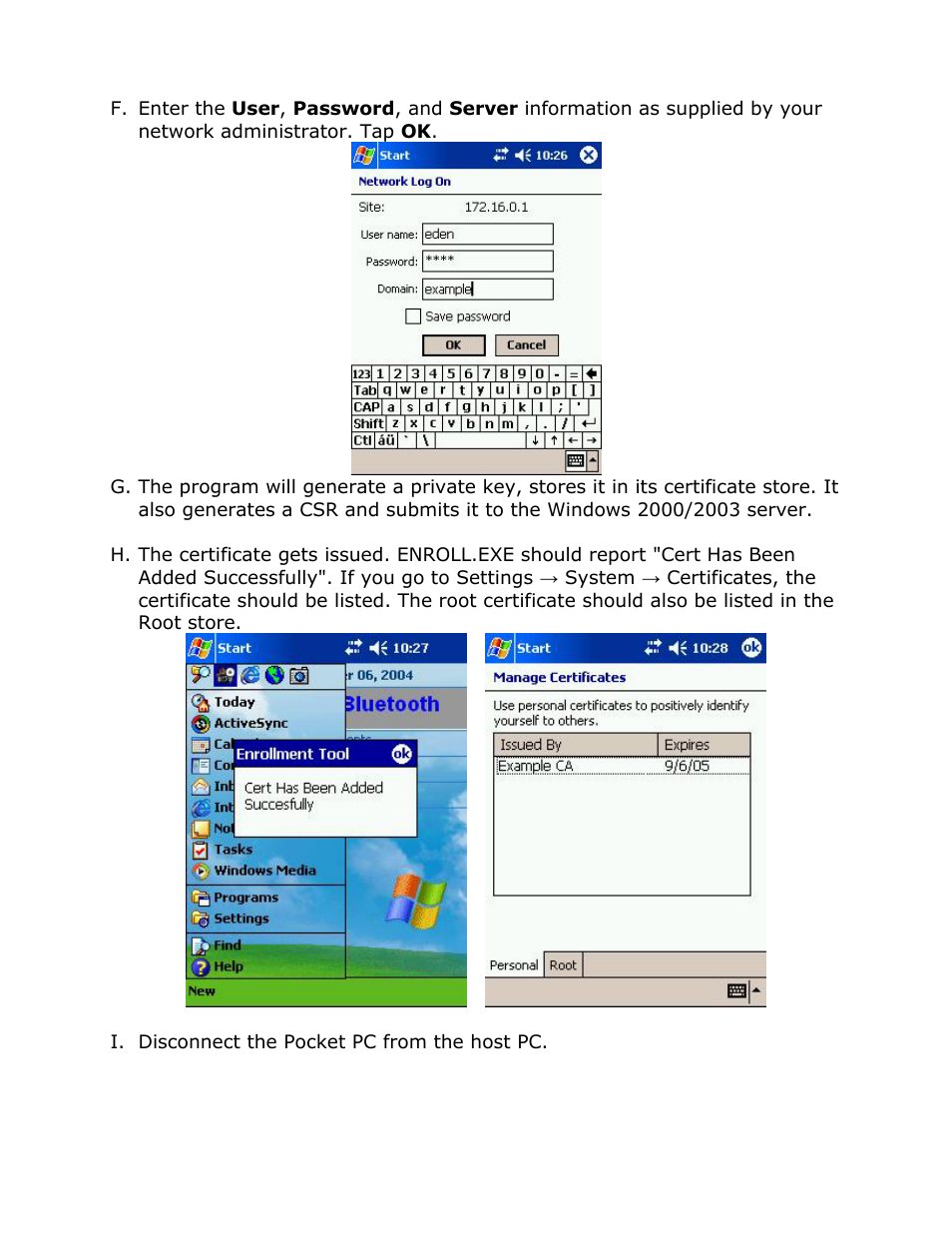AmbiCom Wireless LAN SD Card WL11-SD User Manual | Page 20 / 28