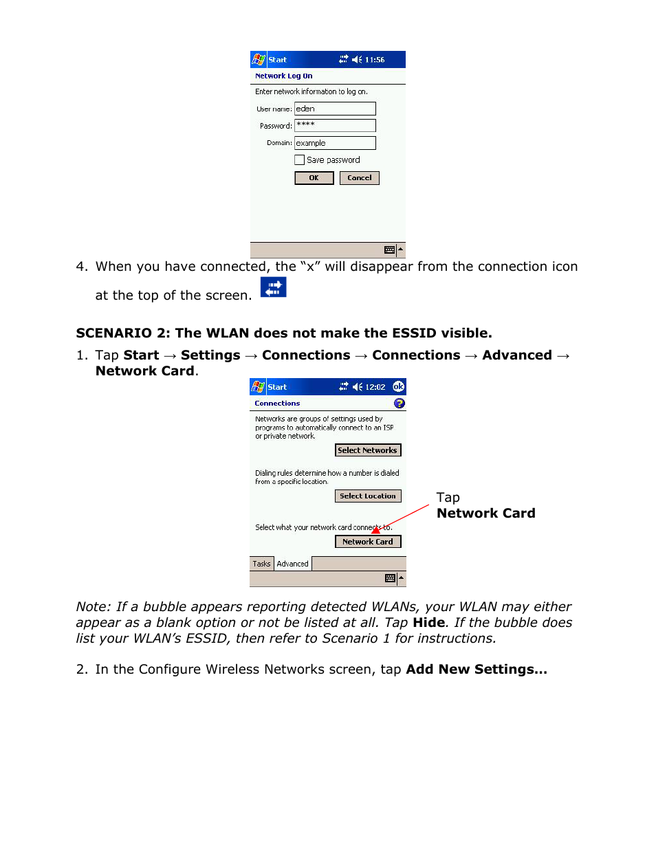 AmbiCom Wireless LAN SD Card WL11-SD User Manual | Page 22 / 28