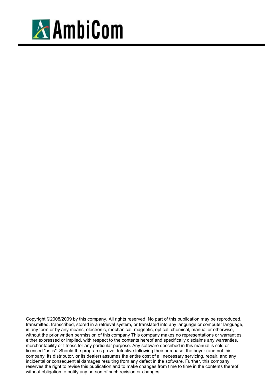 AmbiCom WL250N-USB User Manual | 29 pages