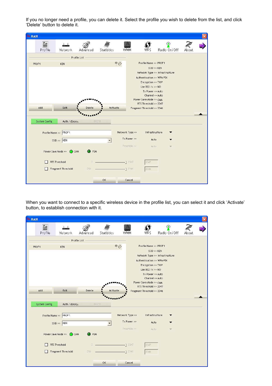 AmbiCom WL250N-USB User Manual | Page 16 / 29