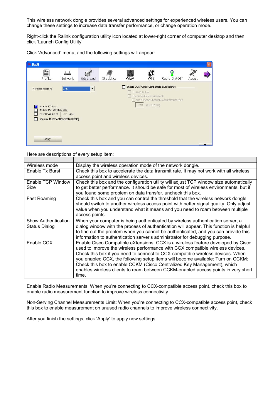 AmbiCom WL250N-USB User Manual | Page 17 / 29